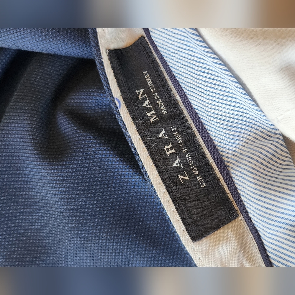 Mens navy dress pants